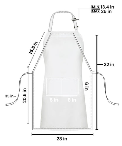 Utopia Kitchen 10 Pack Bib Apron, Unisex Adjustable Aprons with 2 Pockets, Waterdrop Resistant Cooking Kitchen Chef Apron for Men Women