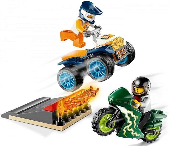 LEGO City Stunt Team 60255 Bike Toy Cool Building Set for Kids New 2020 (62 Pieces)