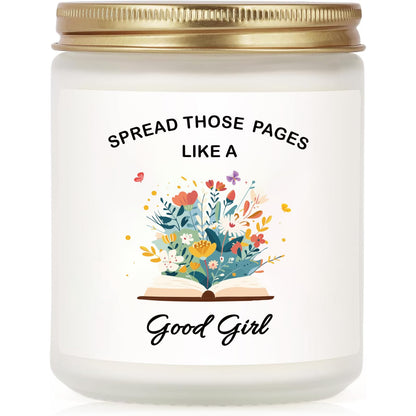 Book Lover Gifts for Women Men Readers - Scented Candles for Bookworms(7OZ) - Gifts for Book Lovers - Bookish Gift for Reading Lovers