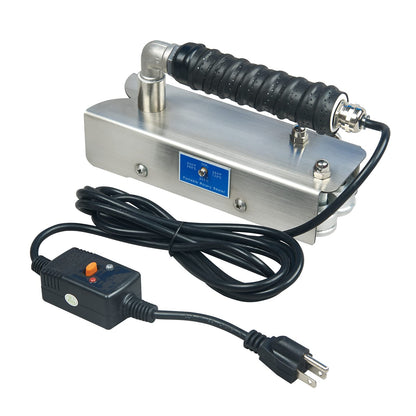 Continuous Hand Rotary Bag Sealer Model ROS-25 Stainless Steel Portable Directly-heated Hand Held Sealer For Industrial,Cement Cowhide Bag