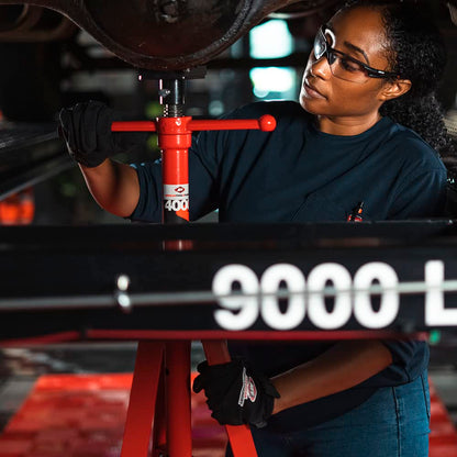 AFF 2 Ton Underhoist Component Stand - All Steel Stabilizing Stand with 55" to 85.5" Lifting Range - Supports Vehicle Components, for Exhaust and Suspension Work
