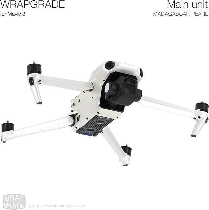 WRAPGRADE Full Skin Stickers for DJI Mavic 3 / Mavic 3 Classic (Madagascar Pearl)
