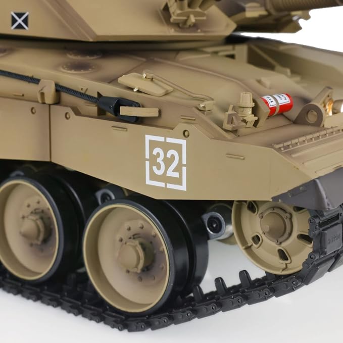 TOUCAN RC HOBBY US in Stock Henglong 2.4G 1/16 7.0 Rc Tank Shoots BB Bullets Remote Control Tanks Model for Adult (3908 Plastic Version)