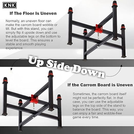 Surco Professional Carrom Board Carrom Stand Floor Stand