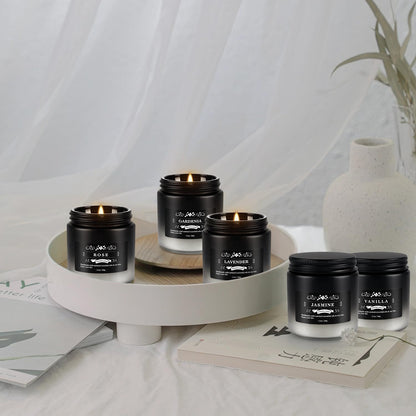 CLTNIKET 12-Pack Scented Candles Set - Men Candles for Home Scented, 3.5oz Soy Wax, Long Lasting Candle, Soy Candle Gifts Set for Men, Birthday, Valentine, Christmas, Anniversary Present