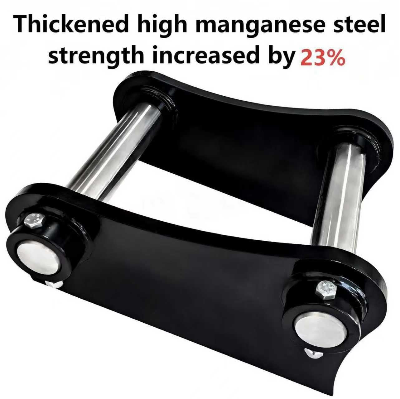 Bucket Attachment Ear Weld/with Grease Nipple Pins ，on 40mm 7-13/16" C-C Compatible Cat 304 303.5 Mini Excavator，Mini Excavator Accessories Bucket Attachment