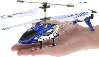 GoolRC Remote Control Helicopter S107/S107G RC Helicopters 3 Channel Mini Helicopter with Gyro for Beginners (Blue)