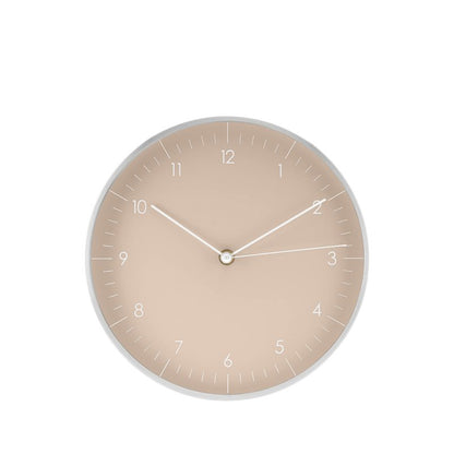 LUUK LIFESTYLE Modern wall Clock with Silent Quartz Movement, Stylish & Functional, Decoration for Bedroom, 12 inch, in Black & Gold
