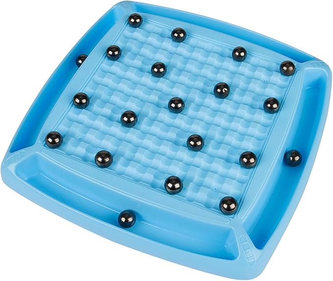 Magnet Chess GameBoard for Kids 8-12 yrsdults and Family Strategy Magnet Chess Board Table Games Set. (48 Chess Pieces)
