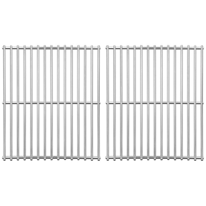 15 Inch Cooking Grates Replacement Parts for Broil-Mate 165154 195554 Broil King 986557, 9869-54 9869-57 Signet Crown Huntington 6666-54 Sterling 1155-54 Solid Stainless Steel Grill Grids