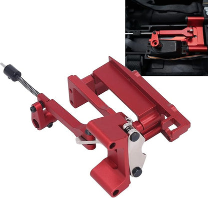 Oumefar RC Alloy Handbrake Module RC Accessories Wear High Temperature Resistant RC Handbrake Kit for ARRMA 1/7 1/8 Series RC Car Parts(Red)