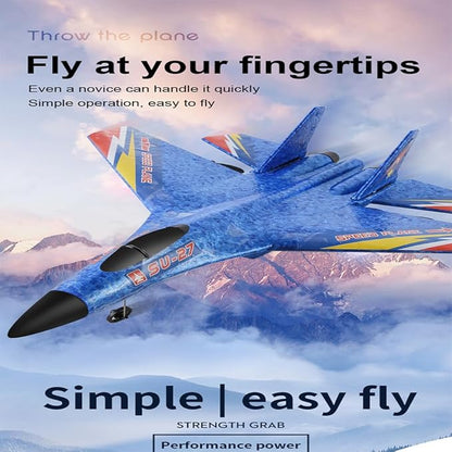 RC Fighter Jet SU-27 RC Fighter JetRemote Control Airplane for Adults &amp Beginners Durable Lightweight Foam RC Plane with Stable Flight for Outdoor Hobby Flying