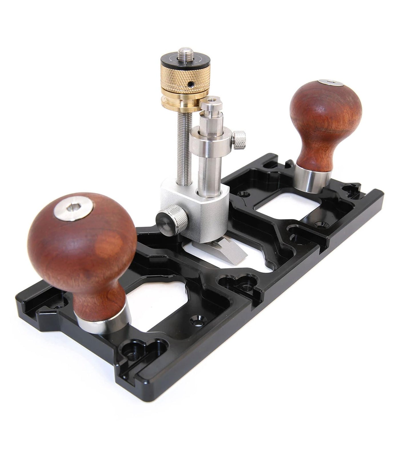HONGDUI Router Plane For Clean Up Or Extend Grooves Precision Depth Adjustment Blade Three Mounting Locations With Four Rotational Directions - Plane