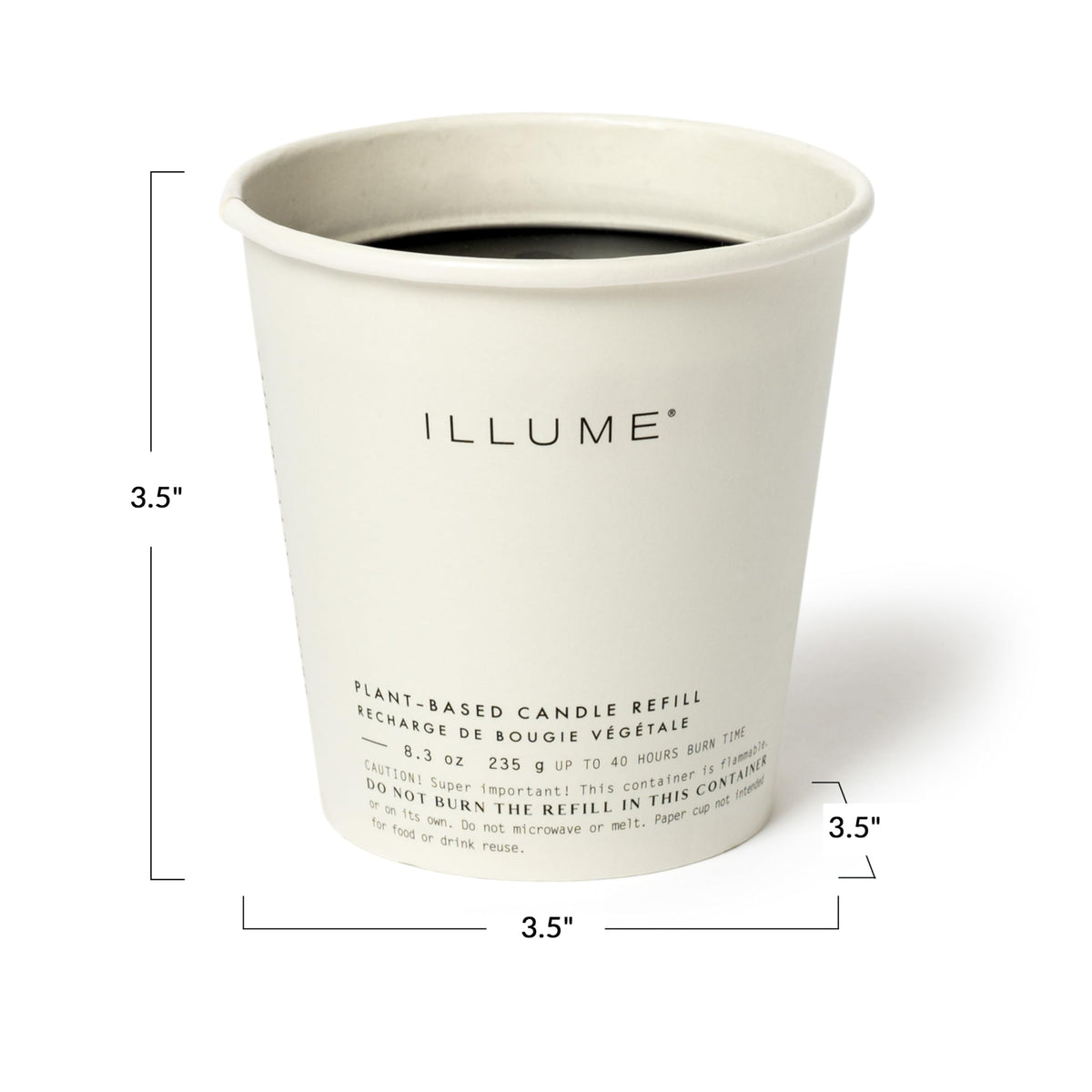 Beautifully Done Essentials BlackBerry Absinthe Scented Candle Refill