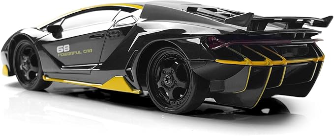 RC Drift Car Remote Control Car 2.4GHz 1/24 4WD 15KM/H High Speed Racing Sport with LED Lights Drifting Tire Toy for Adults Boys Girls Kids Gift 2Pcs Rechargeable Batteries