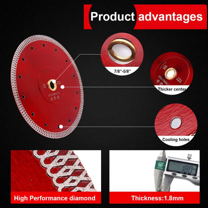 8 inch Super Thin Diamond Ceramic Saw Blade Porcelain Cutting Blade……