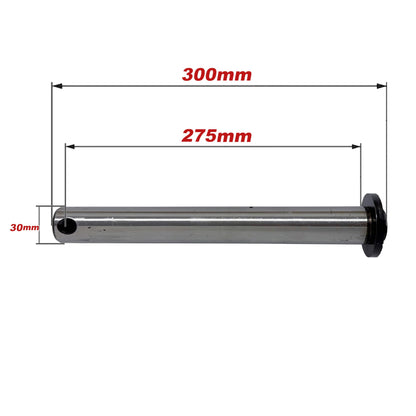 30mm Mini Excavator Bucket Pin for Caterpillar, John Deere, Kubota, Takeuchi, Yanmar Excavator Attachment (30mmX300mm)