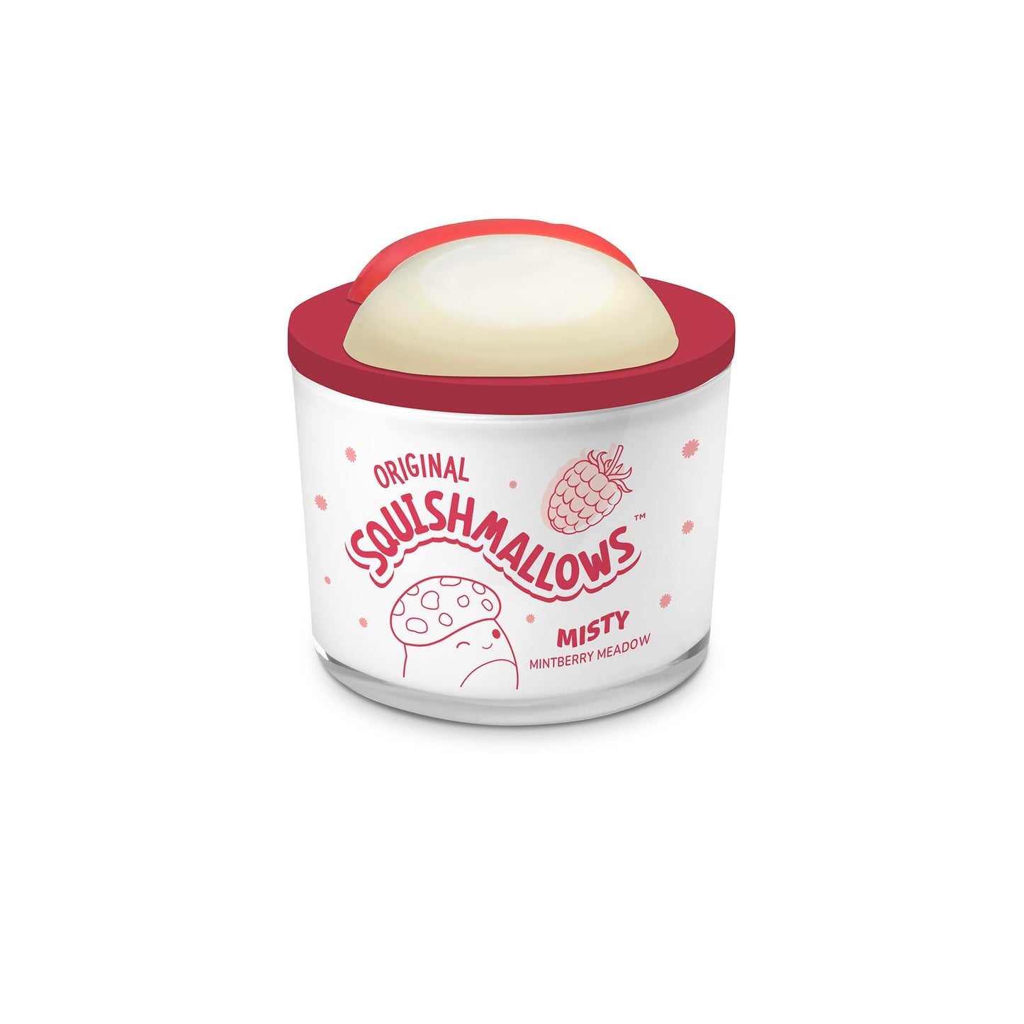 Studio Oh! x Squishmallows Scented Candle, Malcolm Misty Mintberry Meadow Berries & Spearmint, 12 oz, Reusable Jar, Scented Candles for Home, Relaxing Calming Candle
