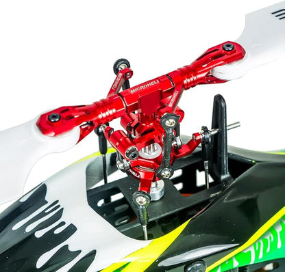 MICROHELI Precision CNC Aluminum Flybarless Head System (RED) - Blade Revolution 235 CP