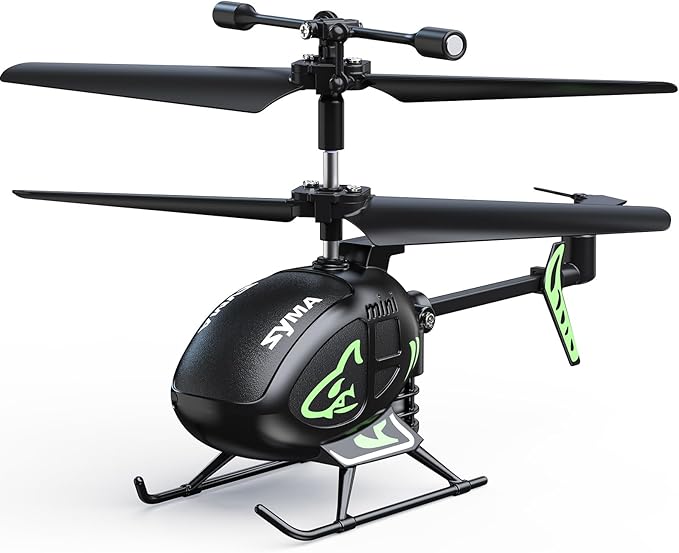 SYMA S100 Mini RC Helicopter with Gyro Stabilizer Altitude Hold 3.5 Channel 5-7 Min Flight Time Remote Control Helicopter Toy for Boys and Girls