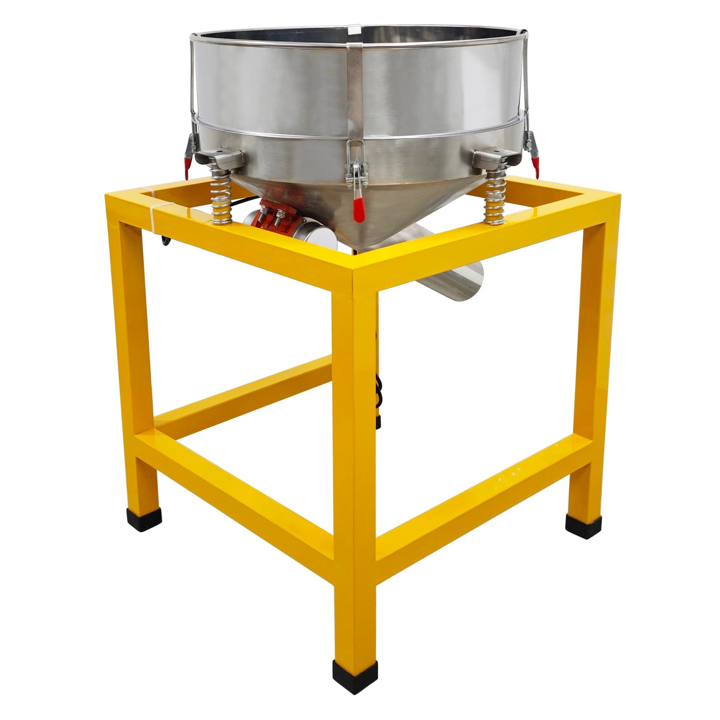 TECHTONGDA Stainless Steel Powder Vibrating Sieve Electric Screen Shaker Machine Diameter 19.6inch with 26 mesh