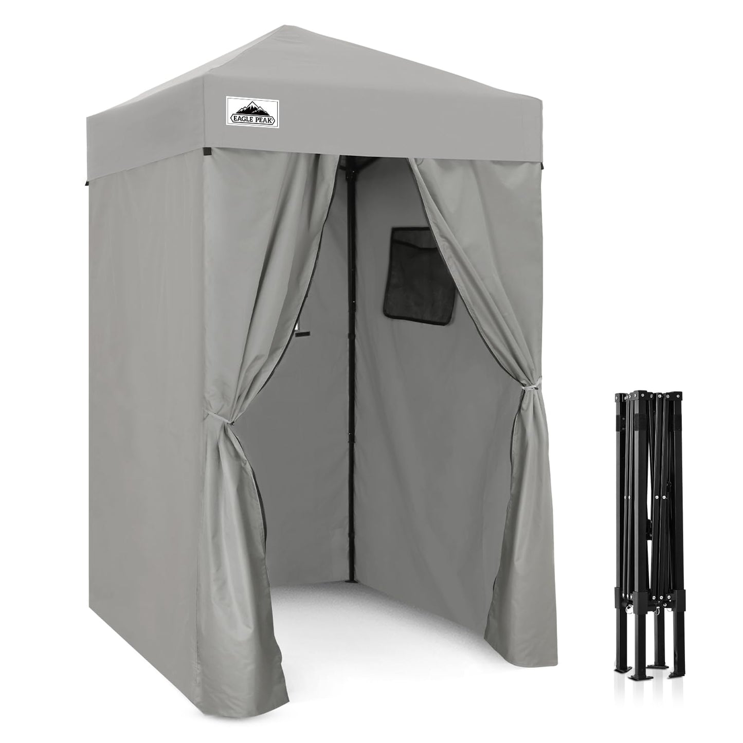 EAGLE PEAK Flex Ultra Compact 4x4 Pop-up Canopy with 15 Pods Hydroponics Growing System