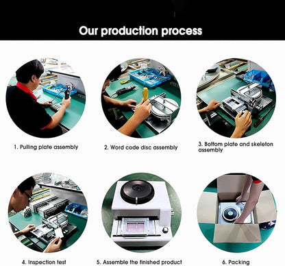 Wrobelax Metal Stainless Steel Stamping Code Dog tag Coder Manual Stamping Machine Stamping Code Printing Stainless Steel Embossed tag