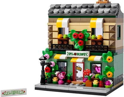 LEGO Flower Store Building Set 40680 - Collectible Model Shop with Interior Details - Customizable Design - Great Gift for Adult and Teen Builders - 337 Pieces