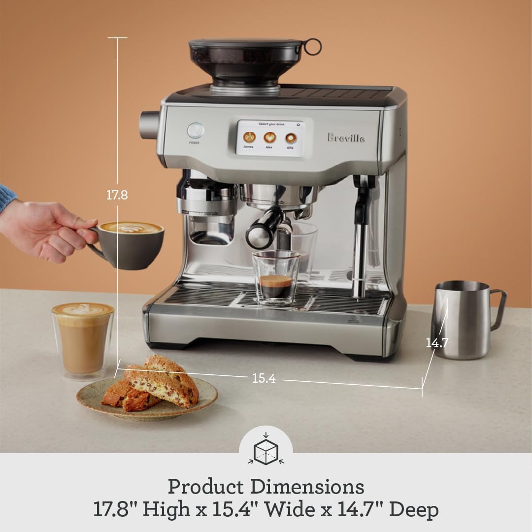 Breville Oracle Touch Espresso Machine BES990BTR, Black Truffle
