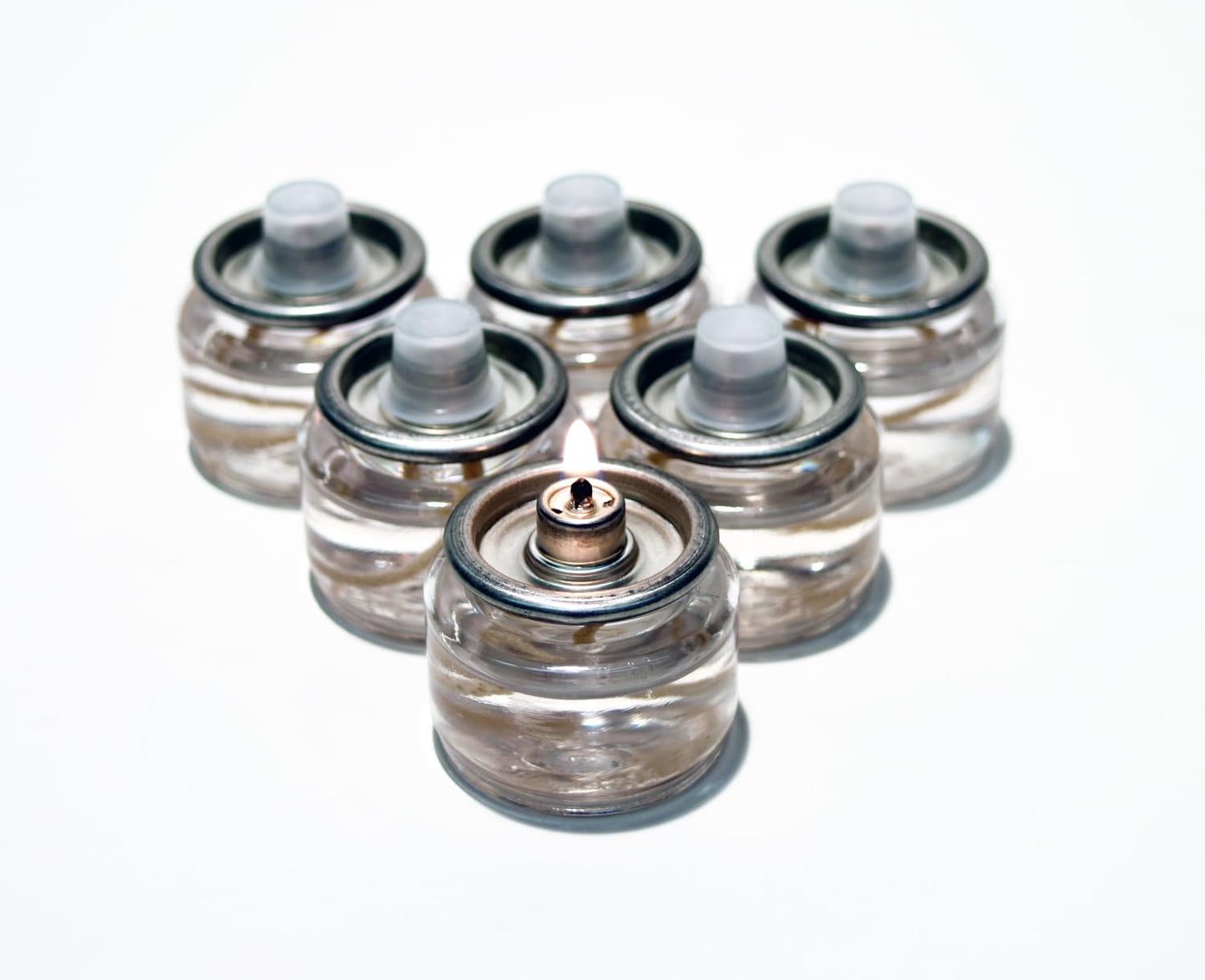 Disposable Liquid Wax Candles, 8-Hour, 90-Pack, Used for Creating Ambiance Lighting at Restaurants and Bars, On Wedding Tables, and at Special Events Where Candlelight is Used