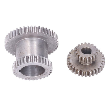 Metal Gears, Mini Gears Set, Metal Lathe Gears Kit Multiple Sizes Mini Lathe Replacement Gears for Cutting Machine for CJ0618 Mini Lathes & Milling Machines