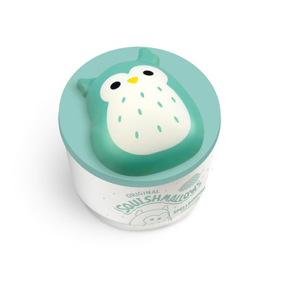 Studio Oh! x Squishmallows Scented Candle, Winston Spellbinding Cedarwood, Eucalyptus, Patchouli & Orange, 12 oz, 38 Hour Burn, Reusable Jar, Scented Candles for Home, Relaxing Calming Candle