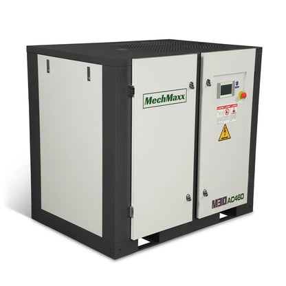 MechMaxx 106CFM Industrial Rotary Screw Air Compressor 30HP 116PSI 460V 3Phase Industrial-Grade,Model M30AC460