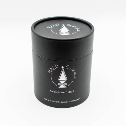 Jasmine & Sandalwood + Obsidian Crystal | Aromatherapy | Meditation | Reiki Infused | 100% Natural Soy Candles…