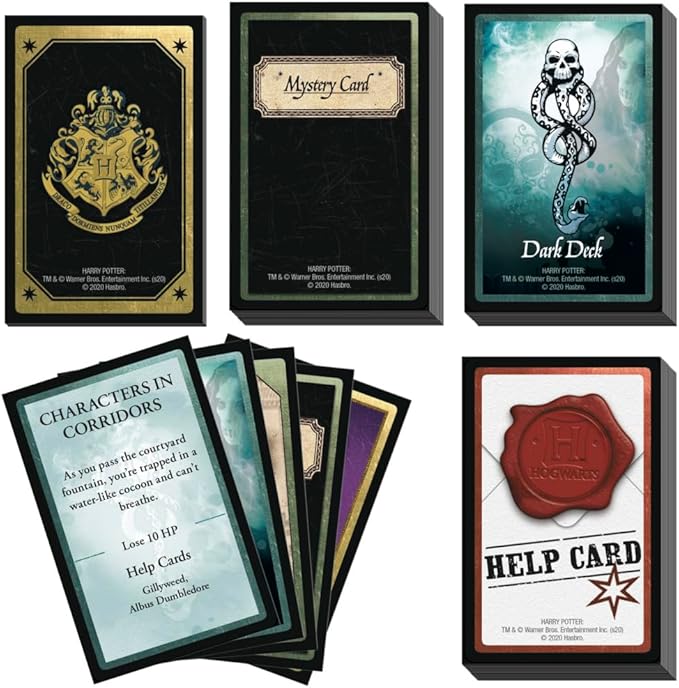 Hasbro Gaming Clue: Wizarding World Harry Potter Edition Board Game | Family Games for Kids Teens and Adults | Mystery Games | Ages 8 and Up | 3 to 5 Players