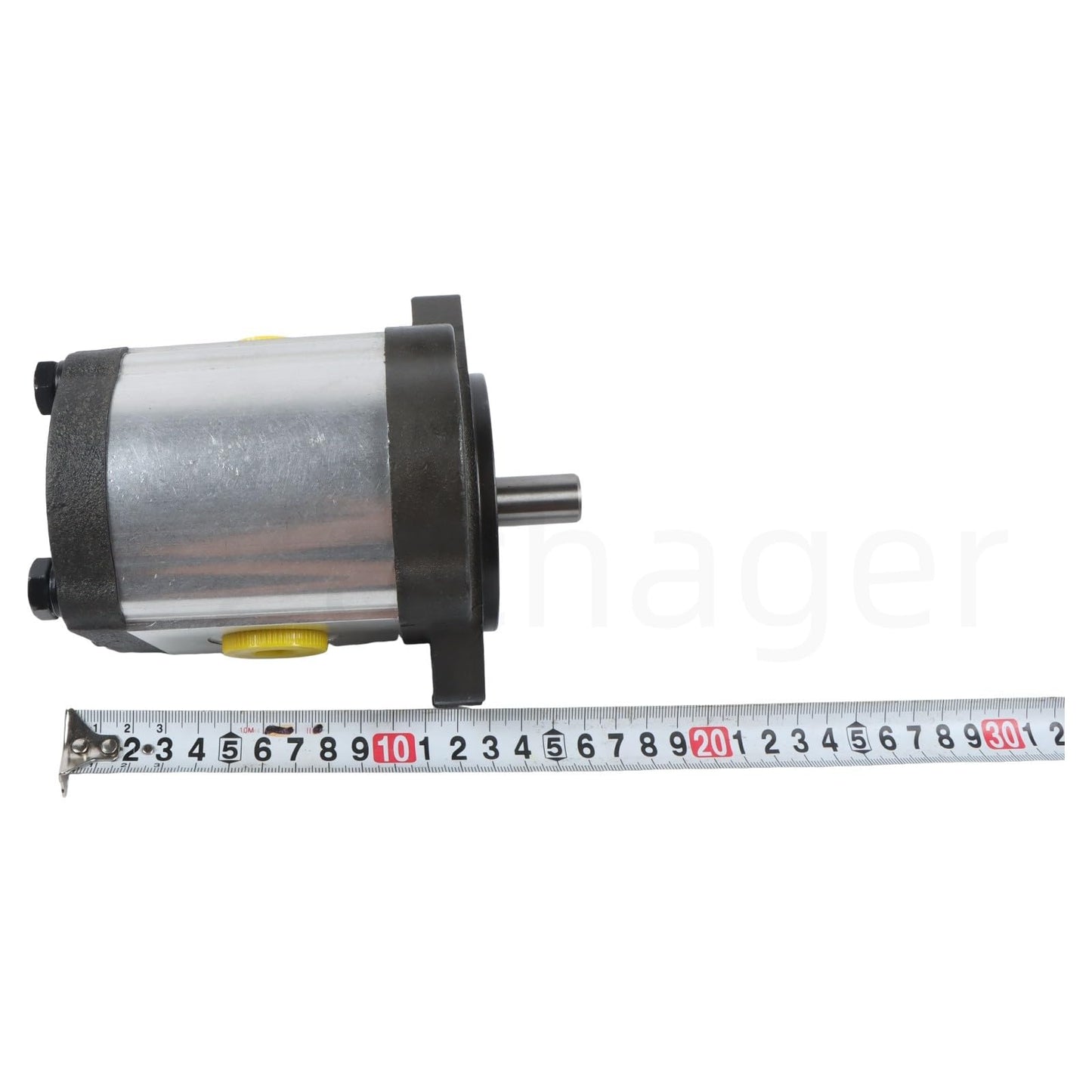 Zachager CI58K-A02-122L Hydraulic Gear Pump Fast Response & Durable Direct Replacement 5/8" Straight Keyed Inches SAE A-2 Bolts 3-15 GPM Outlet Port SAE 10 Inlet Port SAE 12 3600 PSI
