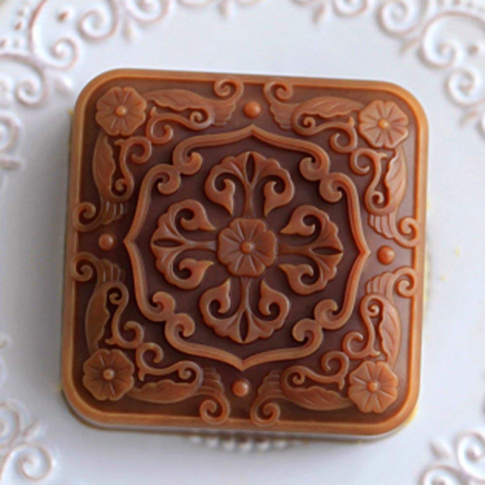 Flower Silicone Soap Molds Soap Molds for Soap Making Silicon Molds for Soaps DIY Craft Handmade Soap Candle Plaster Resin Mould (14182)