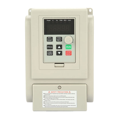 AC 220V/2.2KW Variable Frequency Drive - 220VAC Single Phase Variable Frequency Drive VFD Speed Controller for 3 Phase 2.2kW AC Motor