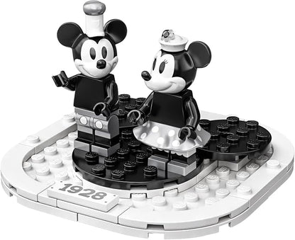 LEGO Ideas 21317 Disney Steamboat Willie Building Kit (751 Pieces)