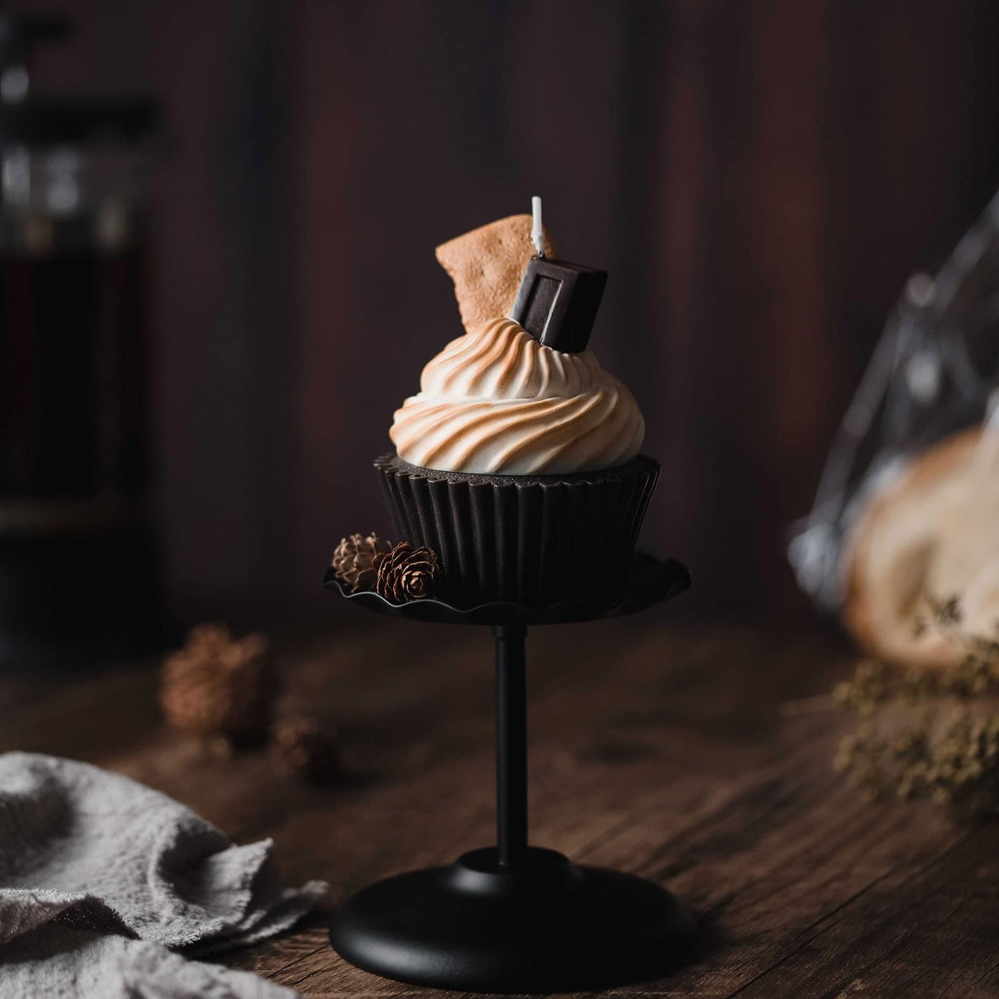 Toasted Marshmallow French Vanilla Vegetable Wax Candle for Birthday Party Baby Shower and Wedding Favor