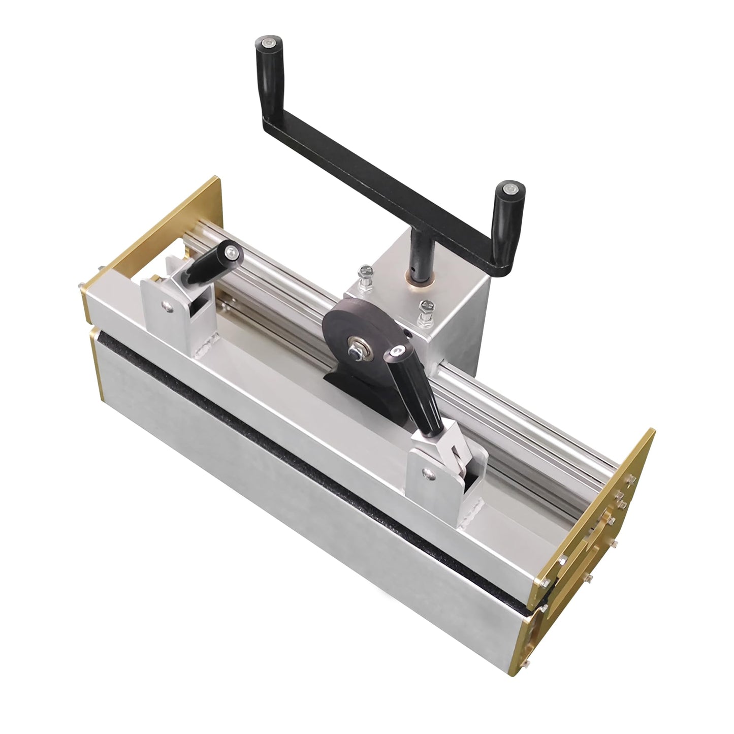 14'' Belt Fasteners Manual Roller Lacer PVC PU Conveyor Belt Tool Splice Assembler Roller Lacemaker for Flexco Wire Hook/Spike Fasteners with 2 Face Strips