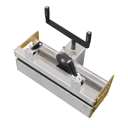 14'' Belt Fasteners Manual Roller Lacer PVC PU Conveyor Belt Tool Splice Assembler Roller Lacemaker for Flexco Wire Hook/Spike Fasteners with 2 Face Strips