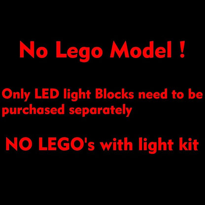 VONADO Light Compatible with Lego Hogwarts Castle and Grounds 76419 Music Version Creative Lighting Set Accessories Compatible with Lego 76419 for Fans (Lights Only No Models)