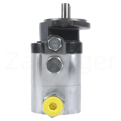 Zachager Hydraulic Log Splitter Pump Kit - 22 GPM 2-stage pump, coupler, mount and hardware - 3/4" NPT outlet, 3600RPM, 3000 PSI, for small engine log splitters