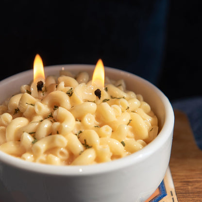 Cheese Pasta Candle for Home Scented Vegetable Wax Candle