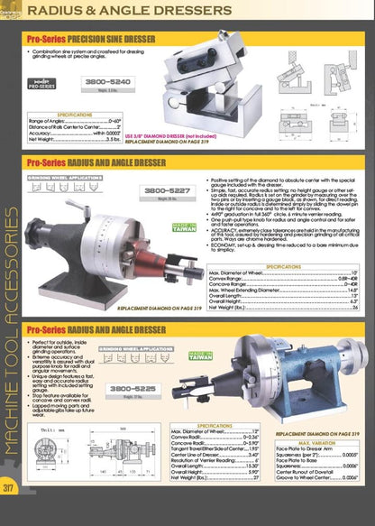 HHIP 3800-5150 Precision Small Punch Grinder, 0.020~0.236 Inch
