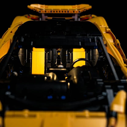 Upgraded Led Light Kit for Lego McLaren P1 42172 Building Set RC Version Compatible with Lego 76295 Gift Idea for Adult Builders and Fans(Model Not Included)