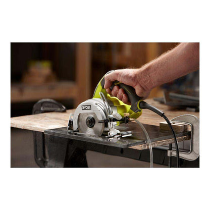 12 -AMPS 4 in. Blade Corded Wet Tile Saw
