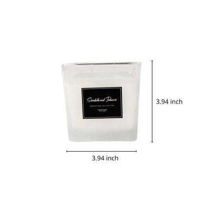Signature Scented Candle 15oz – CW Studio Color Glass Jar — Hand-Poured Soy & Paraffin Wax – Clean Burn, Smokeless, Up to 30 Hours, Home Decor & Gift Giving