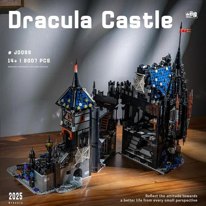 Haunted House Building Set Halloween Castle Architecture Blocks 3007Piece Horror Modular Building Kit for Adults &amp Teens for Men &amp Women